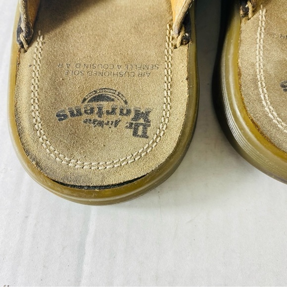 Dr. Martens Women's Closed Toe Mule Brown Leather Clogs Size:5 - Picture 8 of 10